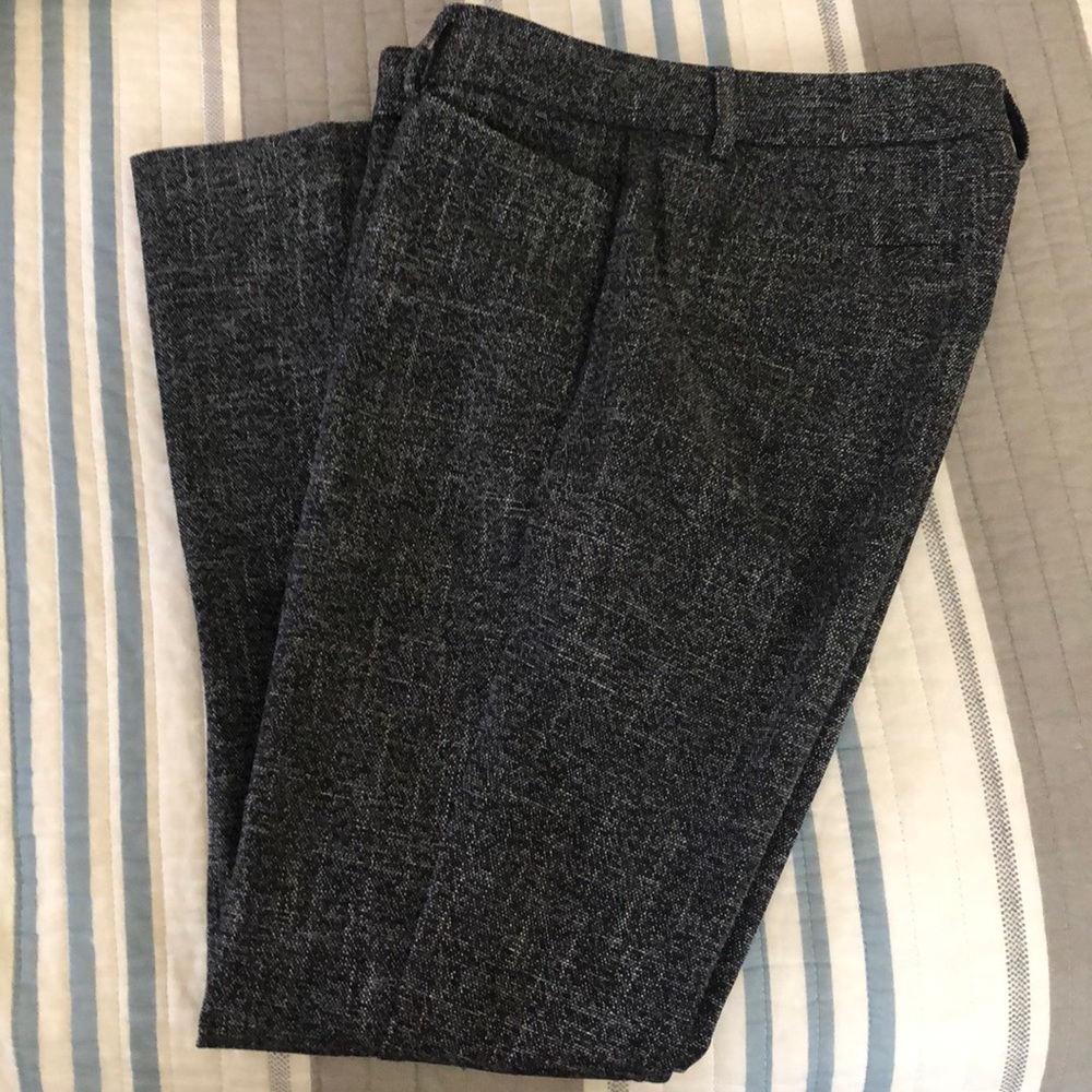 Express Mid Rise Barely Boot Columnist Pant